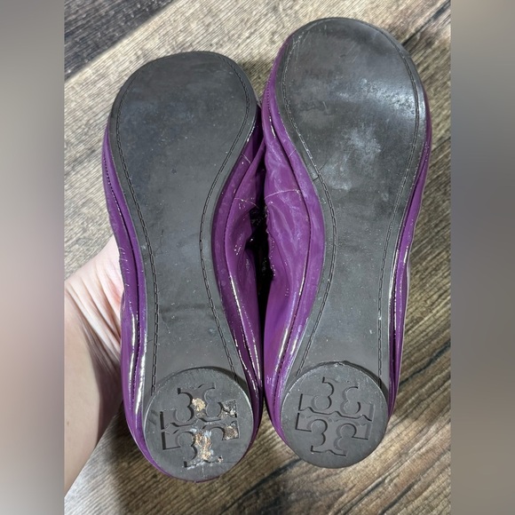 Tory Burch Purple Flats - Picture 4 of 7